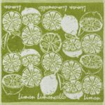 kracht keukendoek limoncello groen