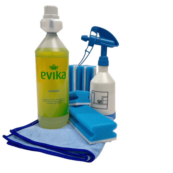 Evika keukenset voor efficient keuken schoonmaken als een professional