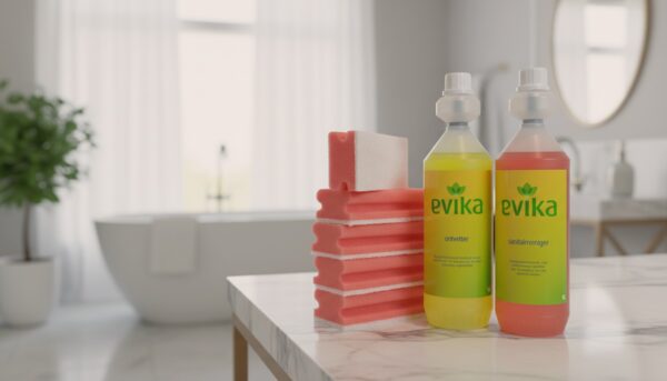 Evika sanitairset makkelijk badkamer schoonmaken