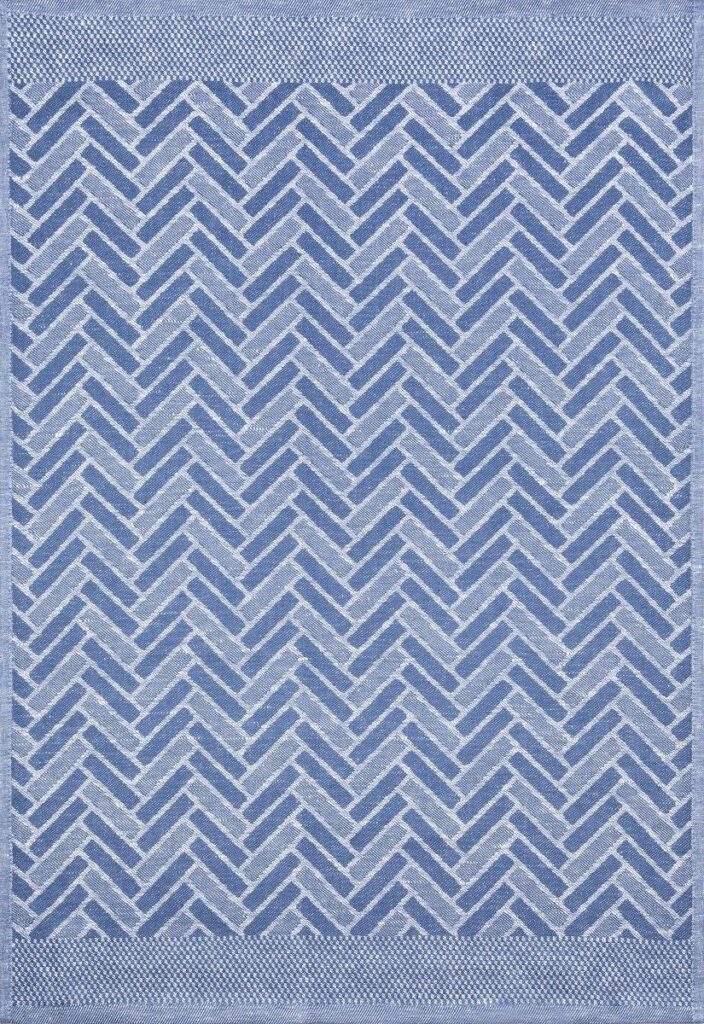 kracht theedoek bricks denim