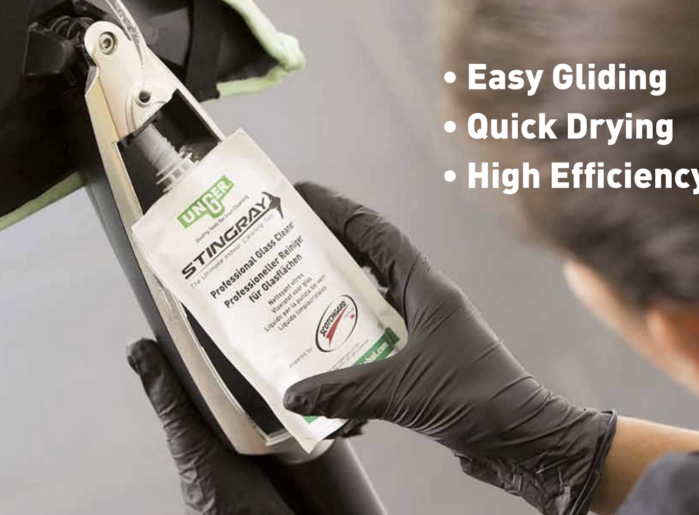 Unger stingray glass cleaner