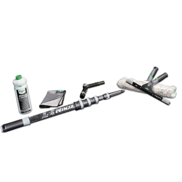 Unger Ninja 6 in 1 set met carbon telescoopsteel