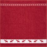 Kracht keukendoek eland rood