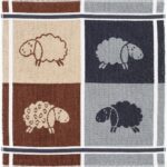 kracht keukendoek schaap