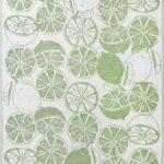 kracht theedoek limoncello groen