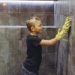 schoonmaken badkamer