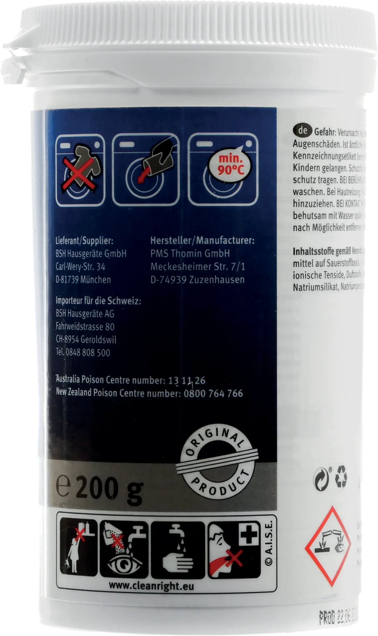 Siemens wasmachinereiniger - Afbeelding 2